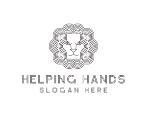 Lion Animal Head Logo