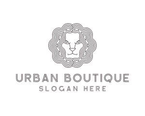 Lion Animal Head Logo