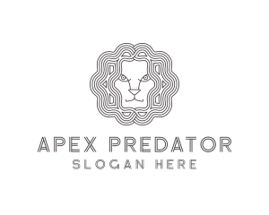 Lion Animal Head logo design