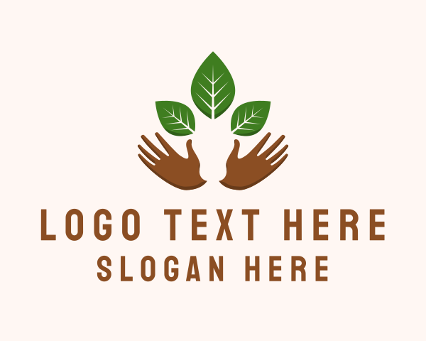 Vegetarian logo example 1