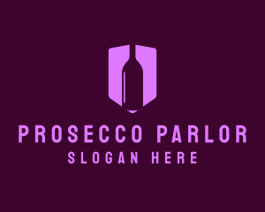 Winery Booze Shield logo