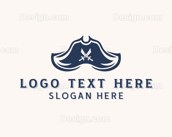 Pirate Hat Costume Logo