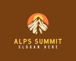 Mountain Peak Alps  logo