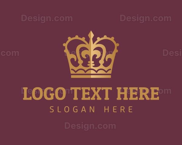 Elegant Majestic Crown Logo