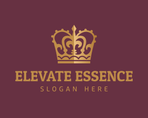 Elegant Majestic Crown logo