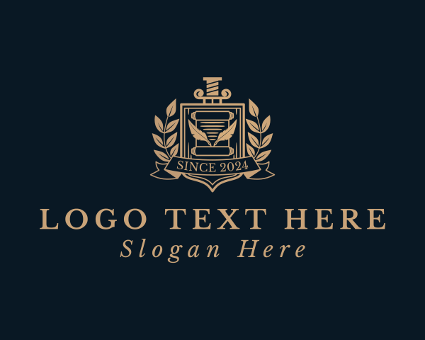 College logo example 4