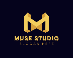 Generic Studio Letter M logo design