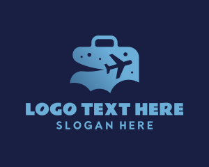 Airplane Travel Briefcase logo