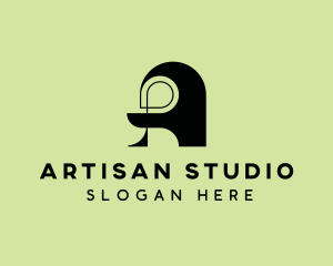 Professional Studio Letter A logo design