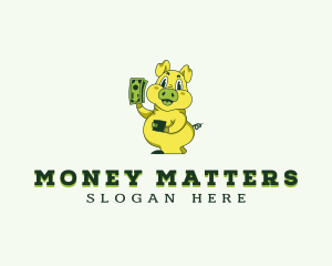 Pig Money Savings logo design