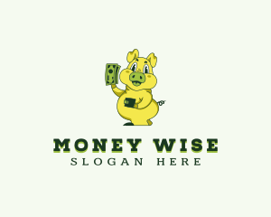 Pig Money Savings logo design