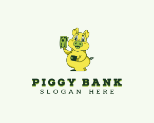 Pig Money Savings logo design