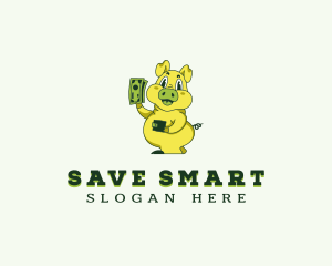 Pig Money Savings logo design
