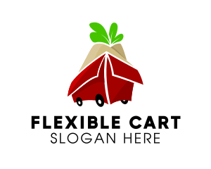 Vegan Taco Cart logo design