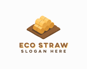 Straw Haystack Farming logo design