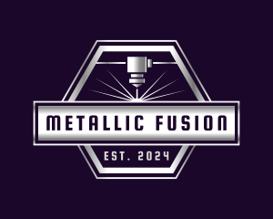 Laser Metal Fabrication logo design