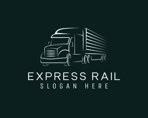 Express Cargo Distribution logo design