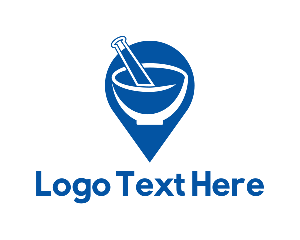 Mortar And Pestle logo example 3