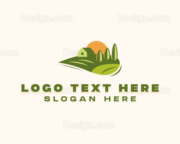 Gardening Landscaping Yard Logo