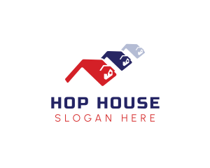 Village Roof Houses logo design