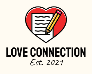 Love Letter Writing logo design