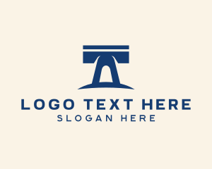 Generic Business Letter T Logo