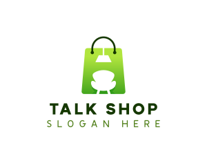 Furniture Shopping Ecommerce logo design