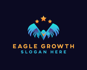 Eagle Wings Aviary logo design