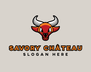 Angry Bull Head logo design