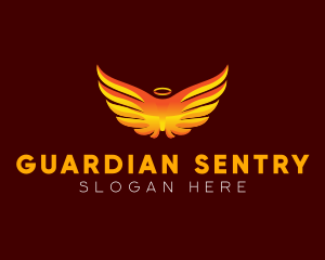 Celestial Angelic Wings logo