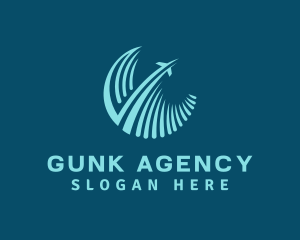 Airport Travel Agency logo design