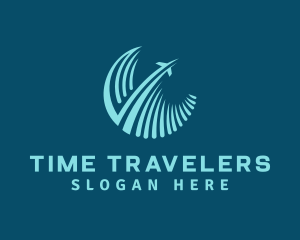 Airport Travel Agency logo design