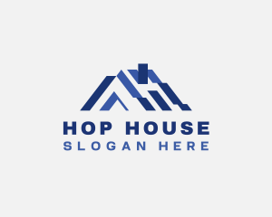 House Roof Residence logo design