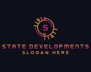 Cyber Developer Website logo design