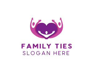 Family Parent Fertility logo design