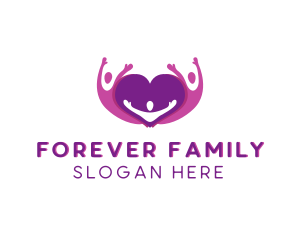 Family Parent Fertility logo design