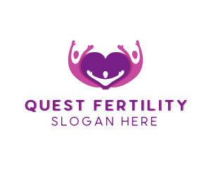 Family Parent Fertility logo design