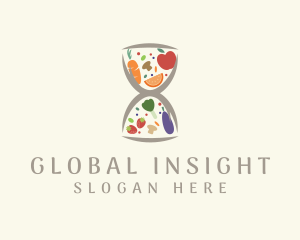 Fresh Food Hourglass logo