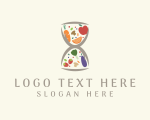 Fresh Food Hourglass logo