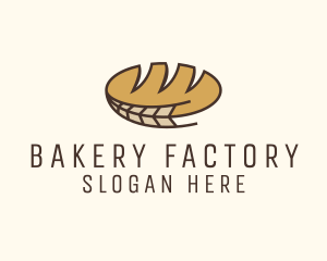 Bread Wheat Bakery logo design