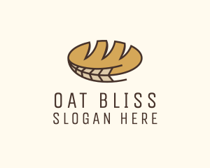 Bread Wheat Bakery logo design