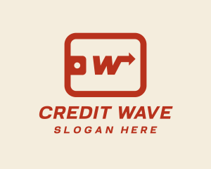 Credit Coupon Logistics Letter W logo