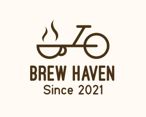 Delivery Bike Cup logo design