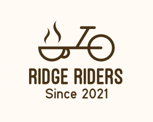 Delivery Bike Cup logo design