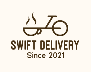 Delivery Bike Cup logo design