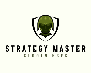 Gaming Soldier Avatar logo design