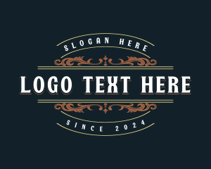 Decorative Vintage Ornament Logo