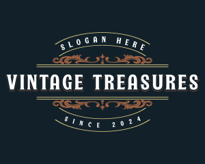 Decorative Vintage Ornament logo design