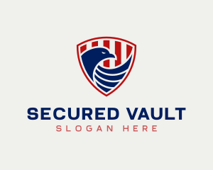 Eagle Shield Security logo design