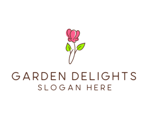 Beauty Product Flower  logo design